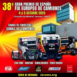 Imagen del producto XXXVIII Gran Premio de España FIA EUROPEO DE CAMIONES 2025 1
