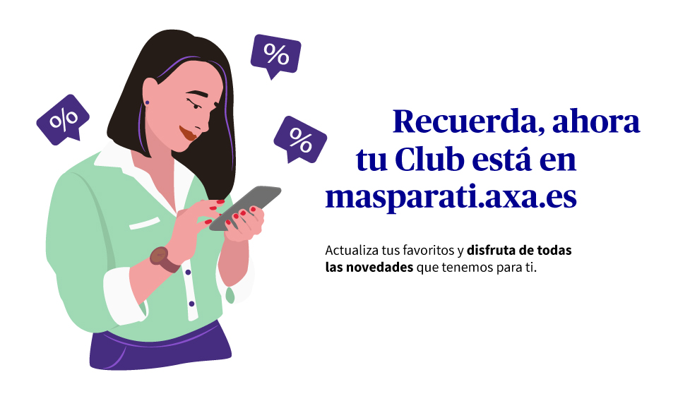 recuerda, ahor tu Club está en masparati.axa.es